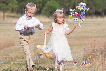 cranky flowergirl goes nuts